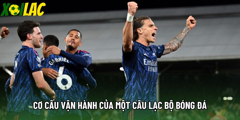 Cơ cấu vận hành của một câu lạc bộ bóng đá Cơ cấu vận hành của một câu lạc bộ bóng đá